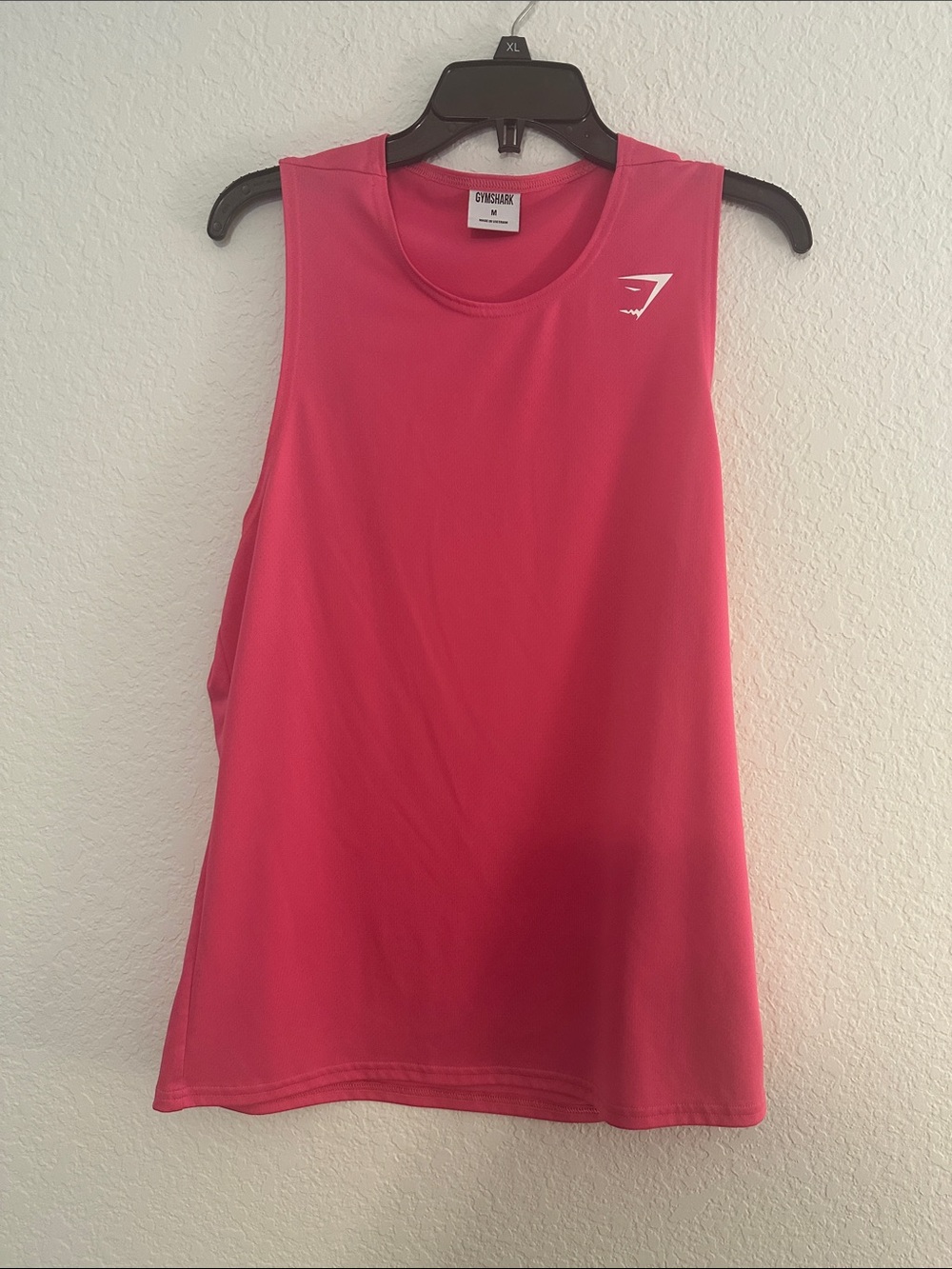 Gymshark Hot Pink Sleeveless Muscle Tee